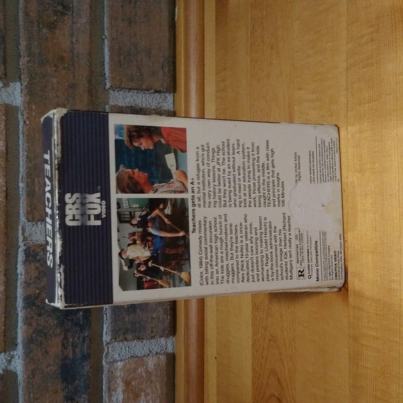Teachers 1984 VHS tape - Picture 3 of 13